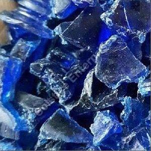 Blue Glass Scrap