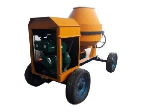 Diesel Engine Concrete Mixer Machine
