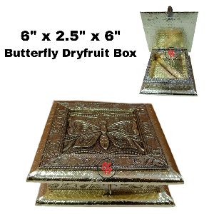 Butterfly 6x2.5x6 Inch Dry Fruit Box