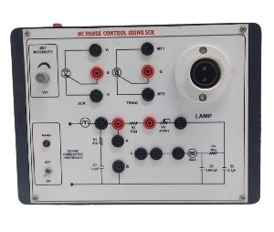 78 Series Voltage Regulation Trainer kit & AC Phase Control Using SCR ...