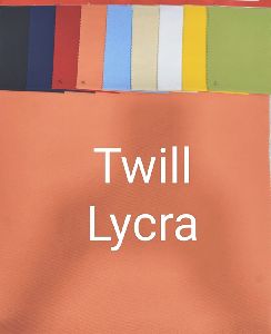 Twill Lycra Fabric