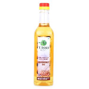 Cold Wood Pressed Groundnut Oil