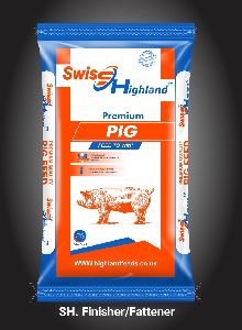 Swiss Highland premium Finisher Fattener pig feed