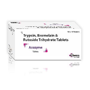 trypsin bromelain rutoside trihydrate tablet