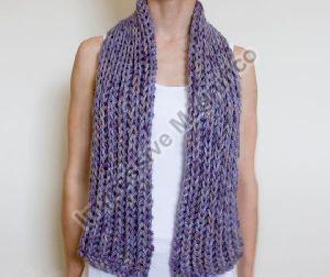 Plain Knitted Scarves