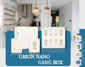 1 To 12 Way Orion Nano Gang Box