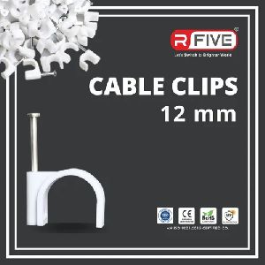 12 mm Single Nail Cable Clips