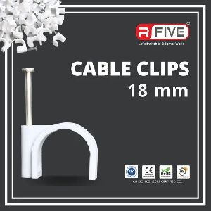 18 mm Single Nail Cable Clips
