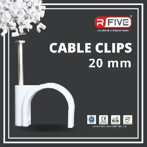20 mm Single Nail Cable Clips