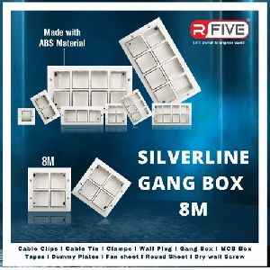 8mm Titan Modular Silverline Gang Box