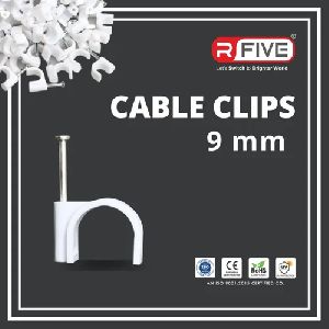 9 mm Single Nail Cable Clips