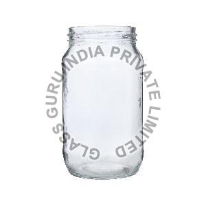 800ml Round Glass Jar