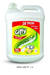 Giffy Concentrated Dish Wash Gel 5 Liters