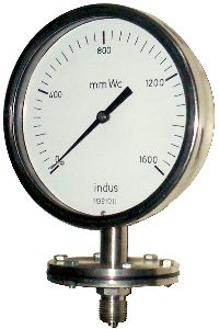 SS Low Pressure Diaphragm Type Pressure Gauge
