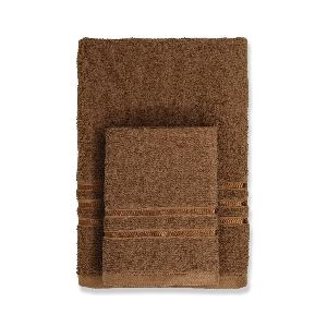 brown towel set