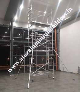 aluminium single width scaffolding