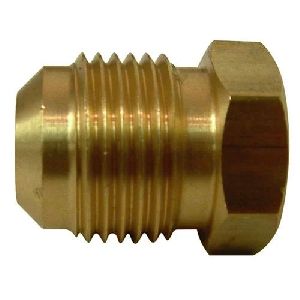 Brass Flare Stop Plug