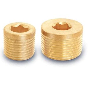 Threaded Brass Stop Plug