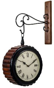Wooden Hanging Clock