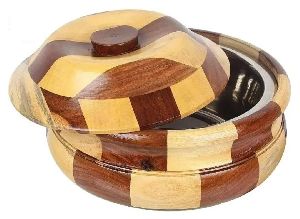 Handmade Wooden Casserole