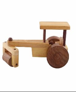 Wooden Road Roller Toy