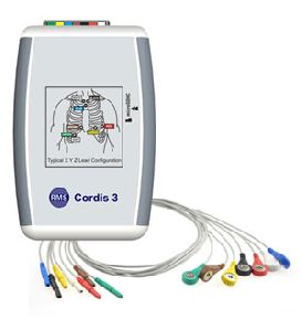 Cordis 3 Channel ECG Holter Monitor