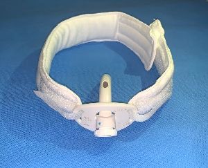 2 piece model tracheostomy tube holder