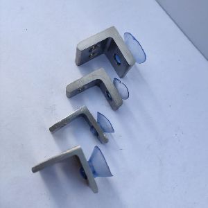 L Shape Stainless Steel Shelf Button