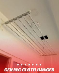 ceiling clothes hanger