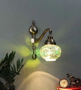 Antique Brass Wall Light