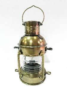 Vintage Brass Electric Lamp