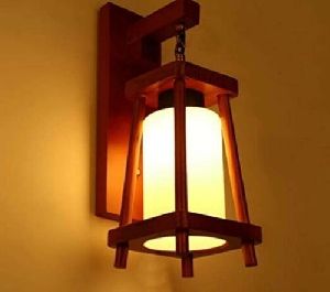 Wooden Mounted Sconce Wall Lamp