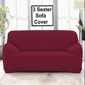 Plain sofa cover