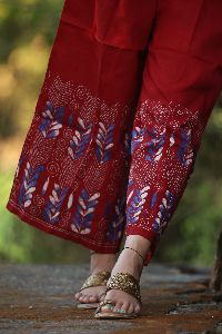 Kantha Hand Embroidered Pants