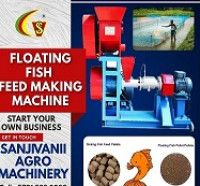 Automatic Floating Fish Feed Making Machine - Sanjivani Agro Machinery