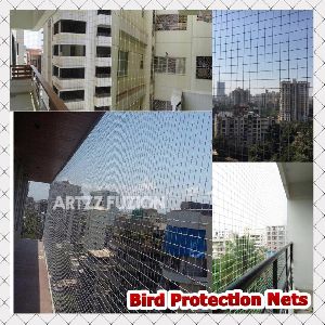 All types of bird netting work, for Building Constructional, Residential,  Color : Black at Rs 20 / Square Feet in Pune