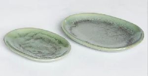 Ceramic Oval Platter Set