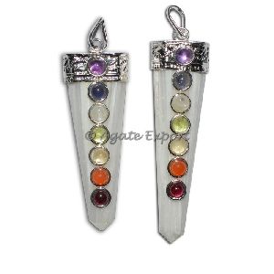 Chakra Flate Pencil Pendants