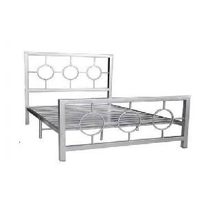 Modern Stainless Steel Bed