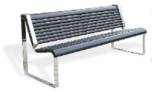 Stainless Steel Garden Bench