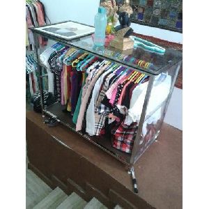 Wheeled Clothes Rack