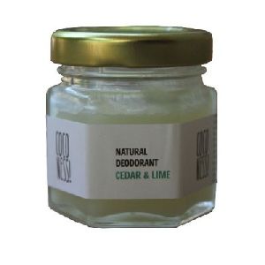 Cedar And Lime Natural Deodorant