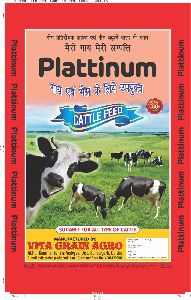 Platinum Cattle Feed Food Packaging Bags