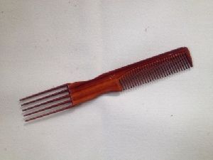Wooden Finish Lift Hair Comb