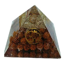 Rudraksha Orgone Pyramid