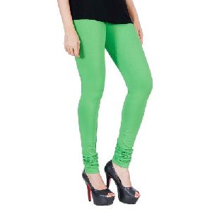 Ladies Bright Green Churidar Legging
