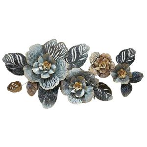 Home Metal Wall Art Décor,Flower Hanging Wall Art |Wall Art Hanging for Home, Living Room.-50 Inche