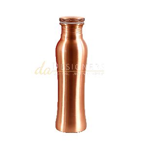 Curved Copper Bottle In Matte
