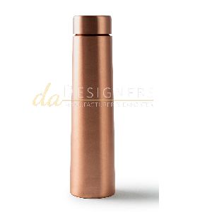 Cylinder Shape Copper Bottle 600ml.