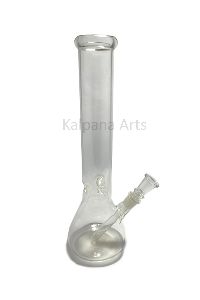 Clear Glass Bong with 19 mm down stem bowl